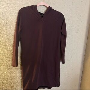 Smartwool Women's Everyday Exploration Merino Wool Hoodie Dress Size S Soft